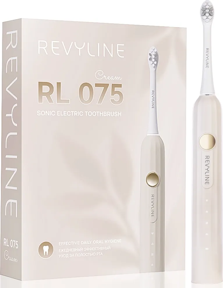 Электрическая зубная щетка Revyline RL 075 / 8813 (кремовый) — фото 2