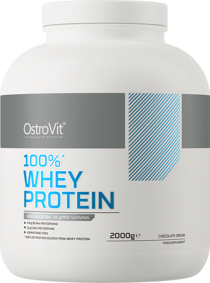 Протеин OstroVit 100% Whey Protein (2000г, шоколад)