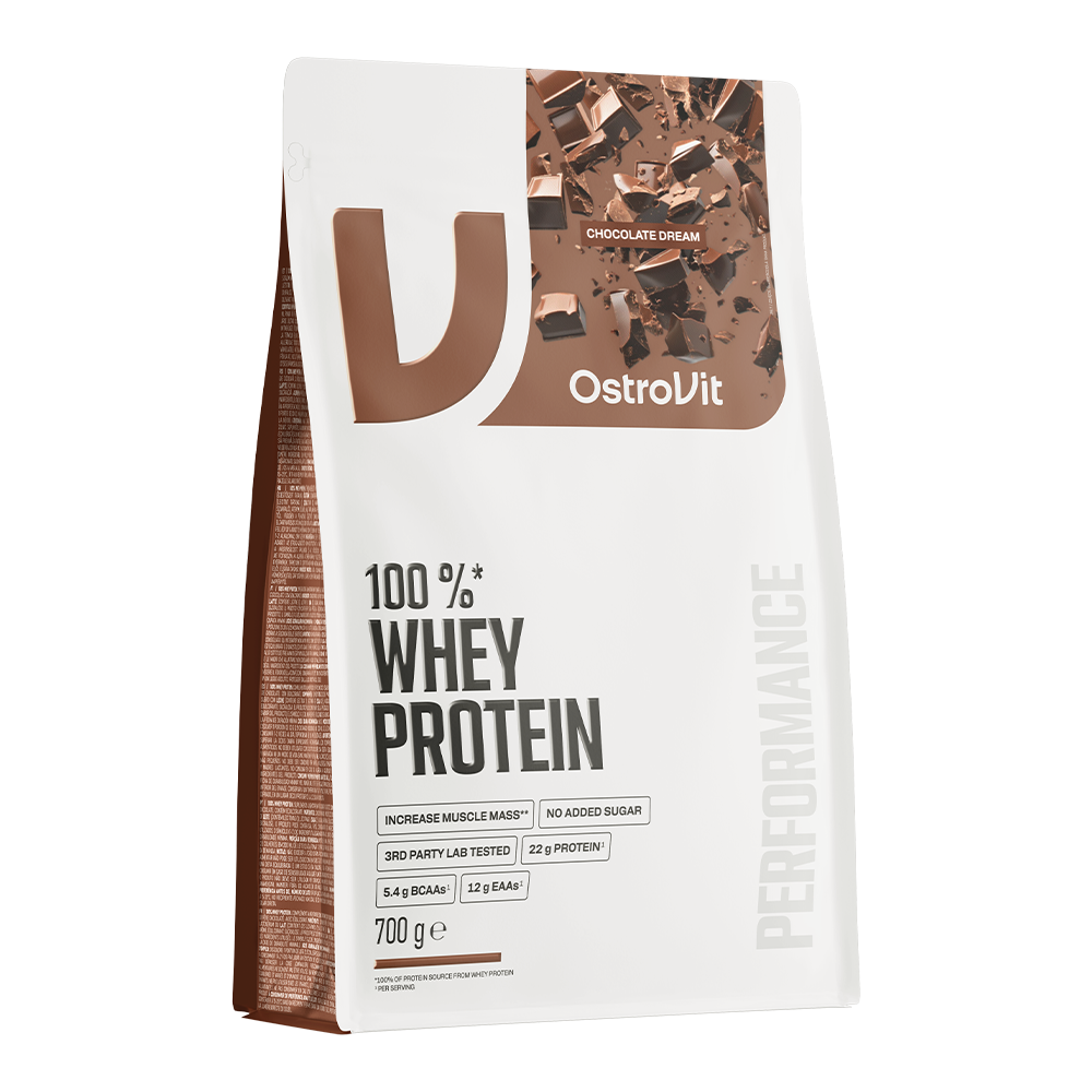 Протеин OstroVit 100% Whey Protein (700г, шоколад) — фото 2