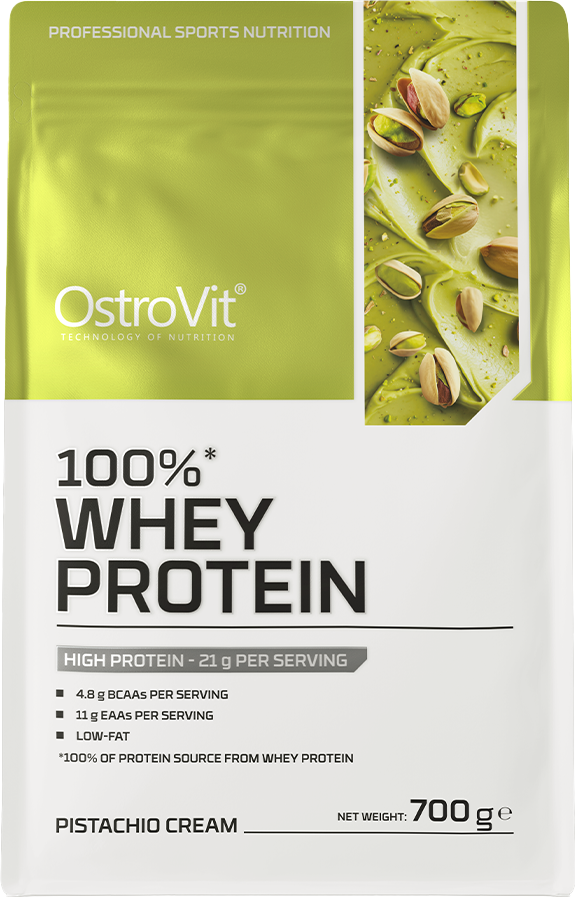 Протеин OstroVit 100% Whey Protein (700г, фисташка-сливки)