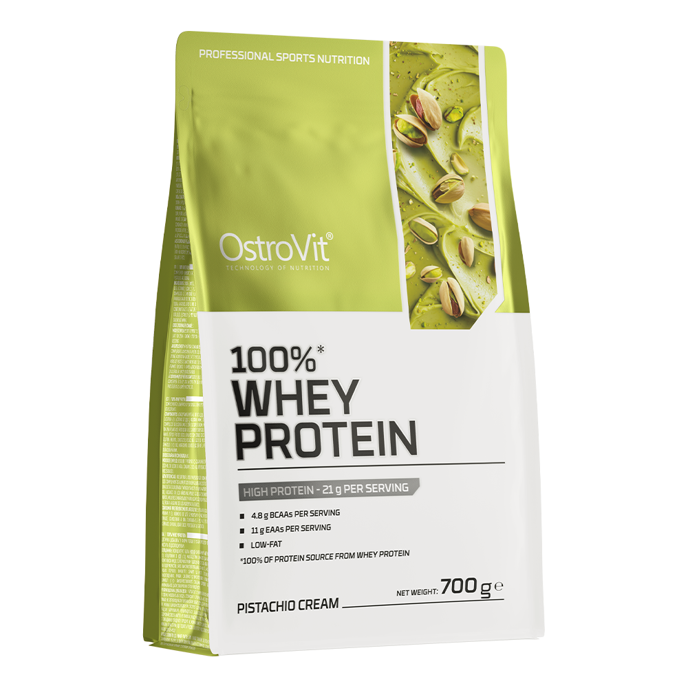 Протеин OstroVit 100% Whey Protein (700г, фисташка-сливки) — фото 2