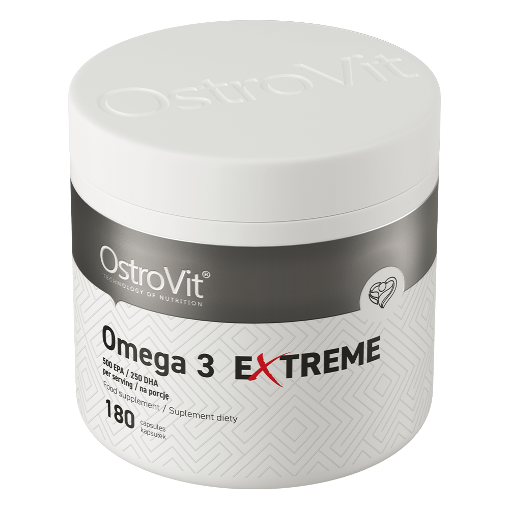 Жирные кислоты OstroVit Omega 3 Extreme (180 капсул) — фото 2