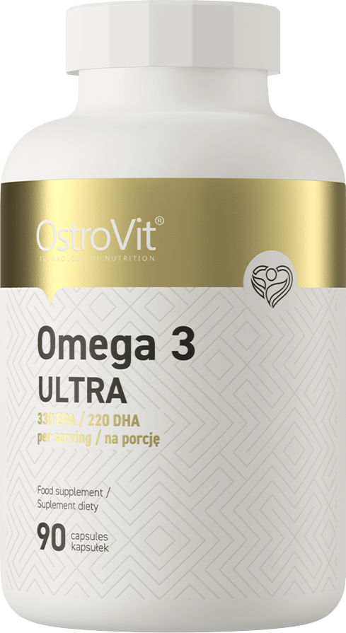 Жирные кислоты OstroVit Omega 3 Ultra (90 капсул)