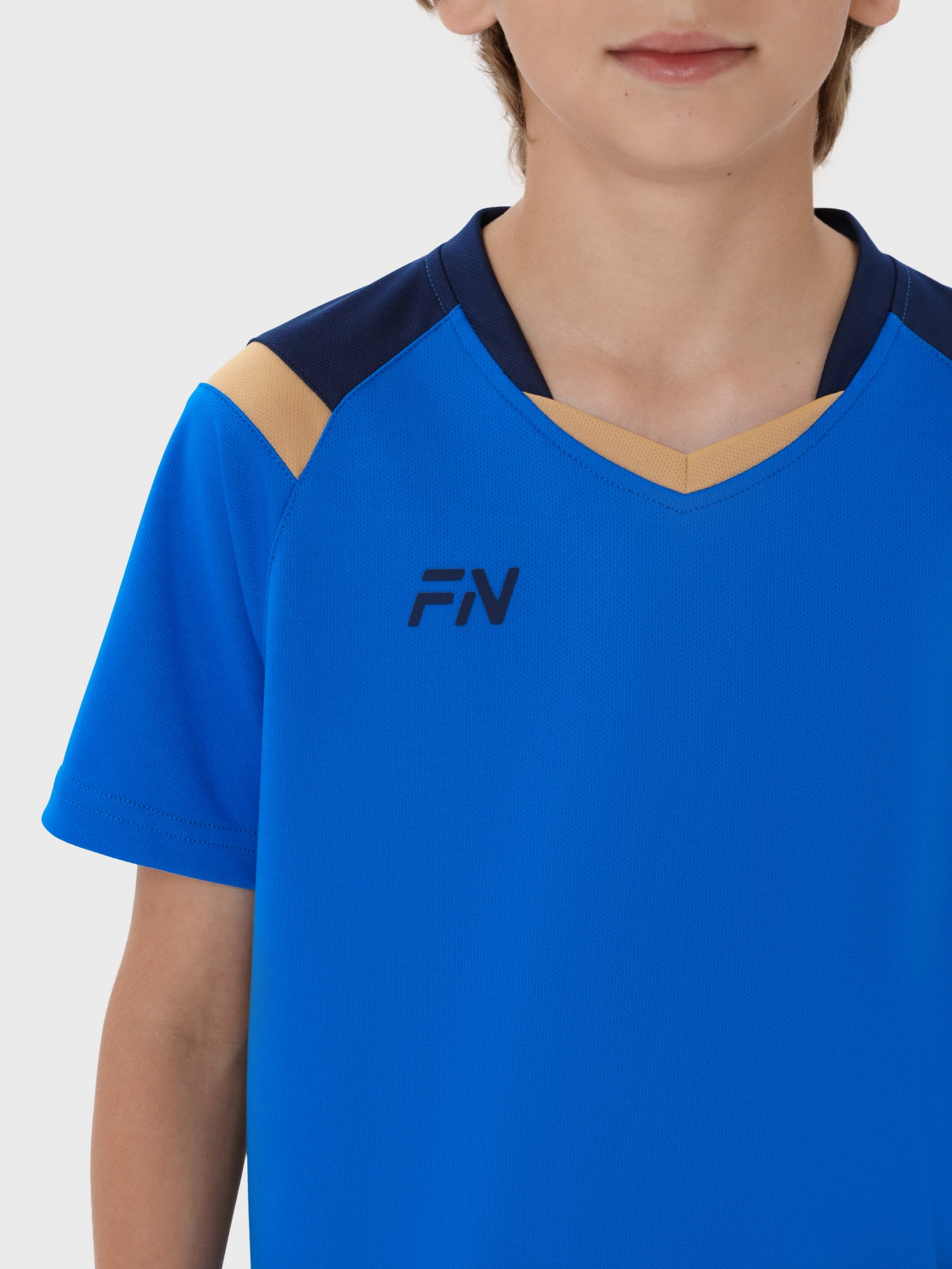 Футбольная форма FN Orbital Kid / KFN4261019-400 (р. 140, синий/темно-синий) — фото 4