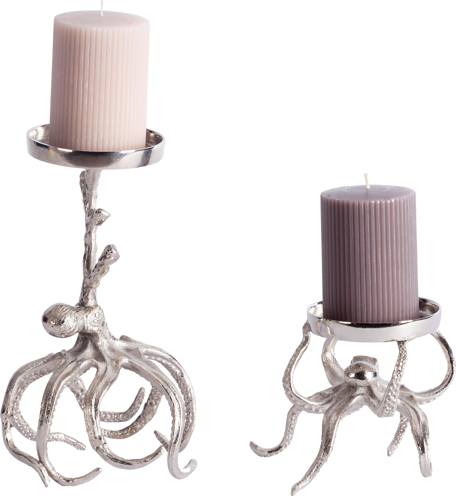 Подсвечник Tetchair Secret De Maison Octopus2 (никель) — фото 6