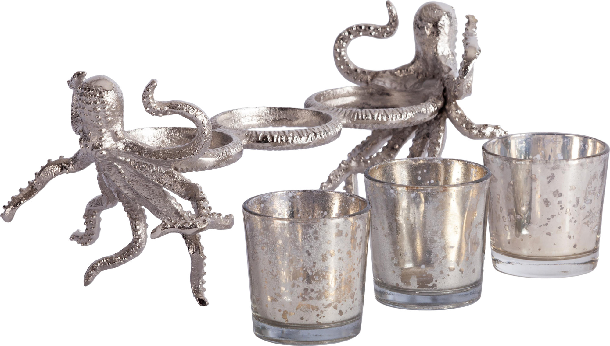 Подсвечник Tetchair Secret De Maison Octopus3 (никель) — фото 2