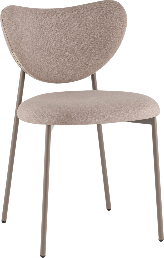 Стул Stool Group Rina LV-124-E31-7006 (велюр бежевый/каркас бежево-серый)