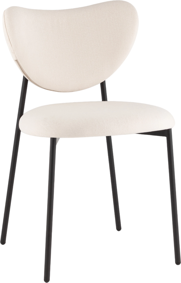 Стул Stool Group Rina LV-124-E10-01 (велюр молочный)