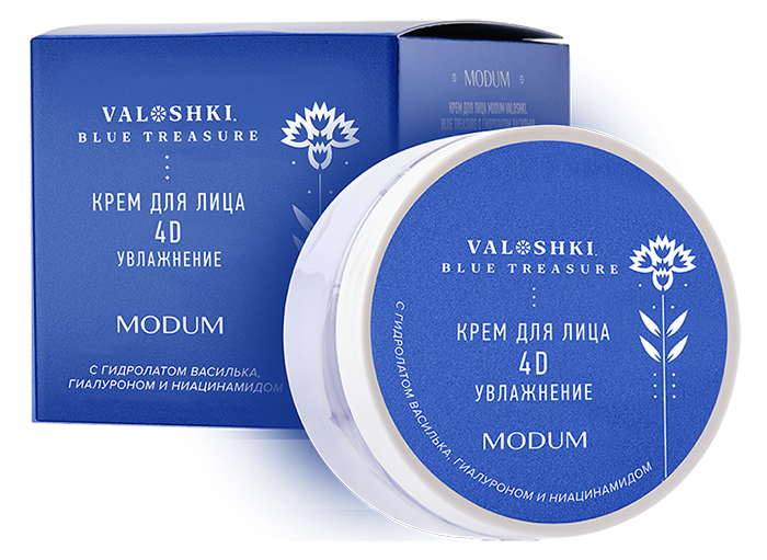 Крем для лица Modum Valoshki 4D увлажнение (100г)