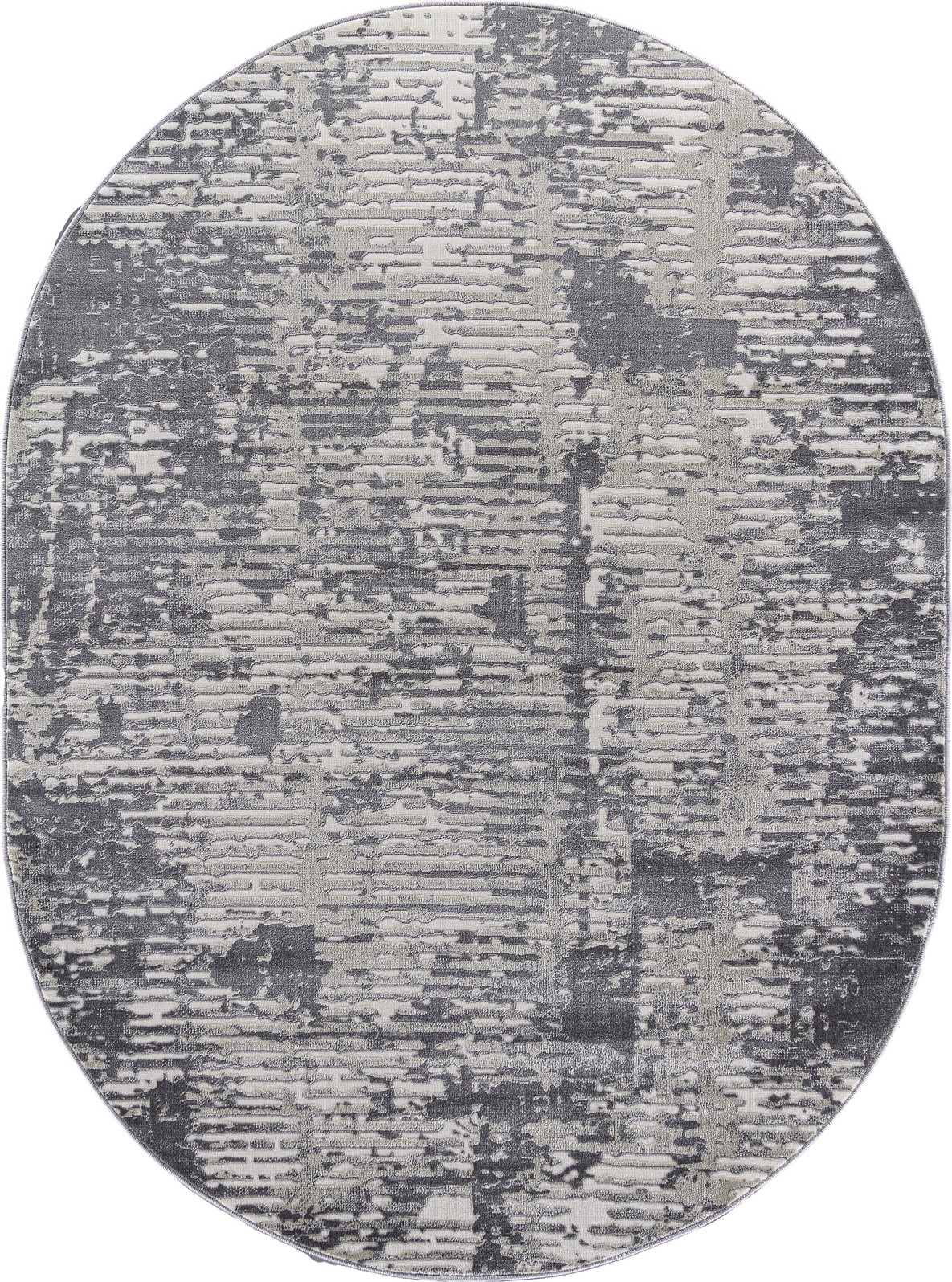 Ковер Merinos Atlantis D999-OVAL-CREAM-GRAY (2x2.9)