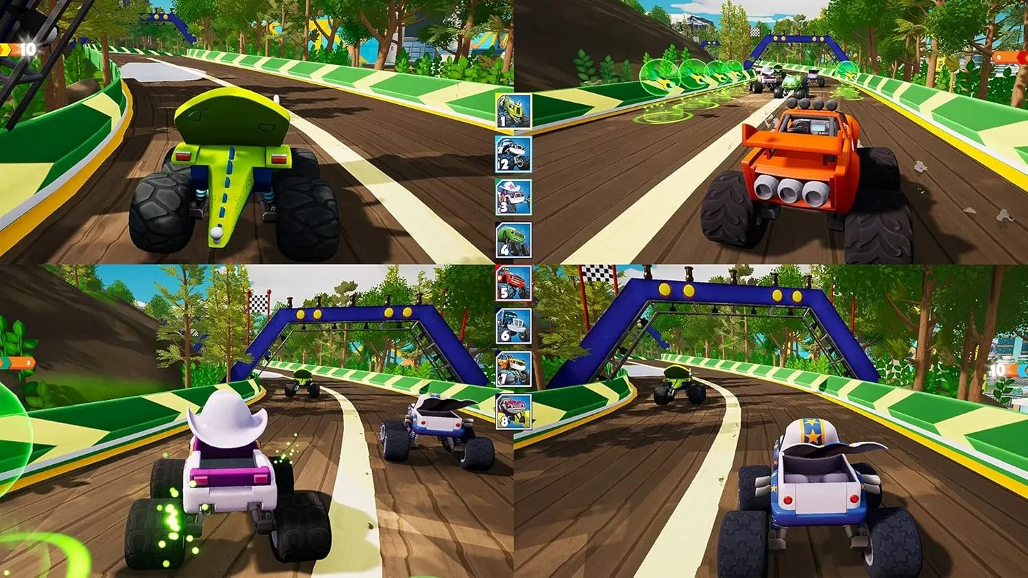 Игра для игровой консоли PlayStation 4 Blaze and the Monster Machines: Axle City Racers (EU pack, RU version) — фото 2