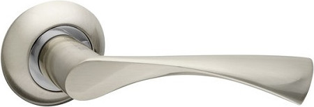 Ручка дверная Tirolli TR-A14 SN/CP Прима