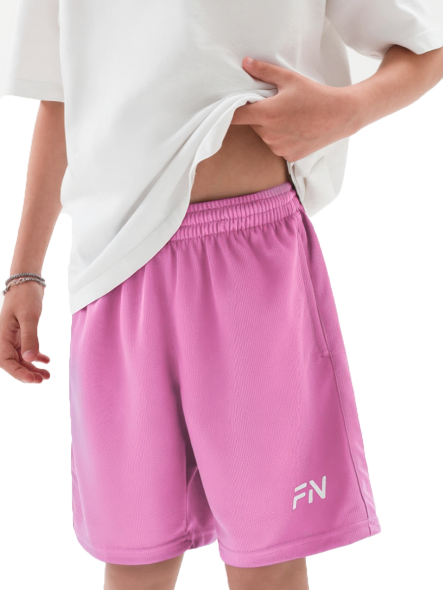 Шорты спортивные детские FN Bounce Kid / KFN4272001-606 (р. 140, розовый)