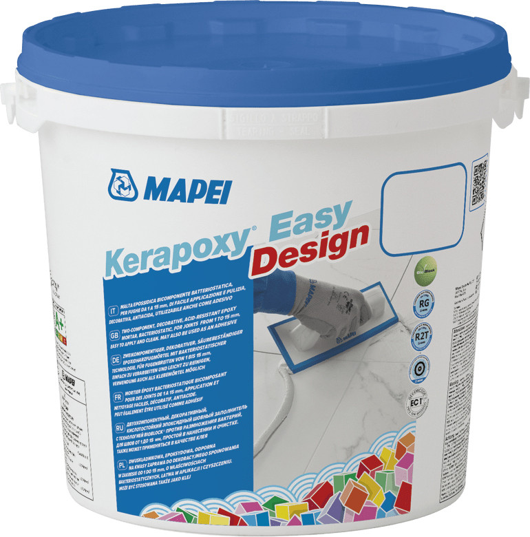 Фуга эпоксидная Mapei Kerapoxy Easy Design 169 (1.5кг, голубая сталь)