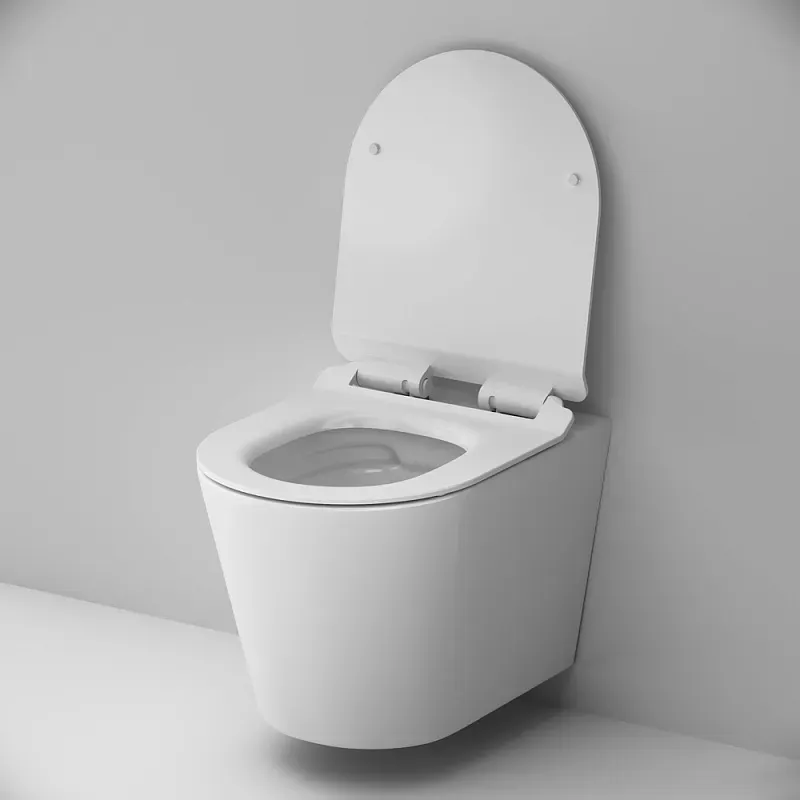 Унитаз подвесной с инсталляцией AM.PM Sunny Flashclean C85C1701SC + GROHE Rapid SL 38772001 — фото 6