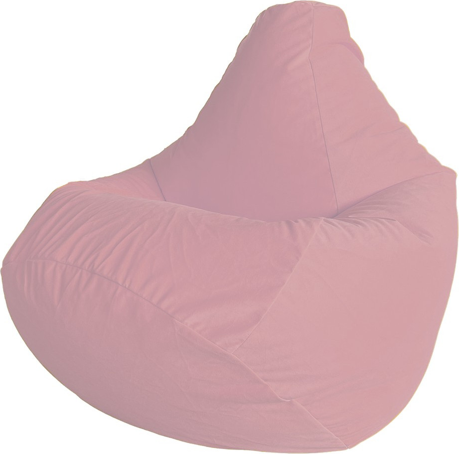Кресло-мешок Flagman Груша Макси XXL Г2.5-369 (Simple 17 Warm Pink, велюр)