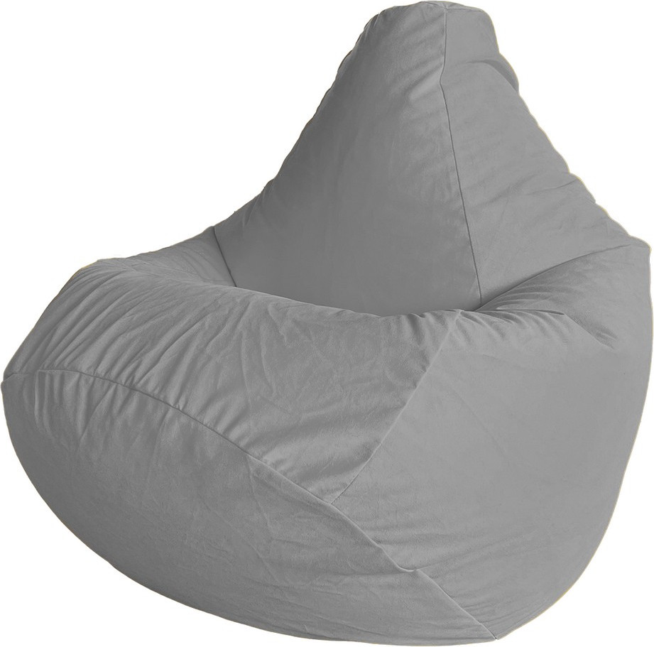 Кресло-мешок Flagman Груша Макси XXL Г2.5-395 (Simple 20 Seal, велюр)
