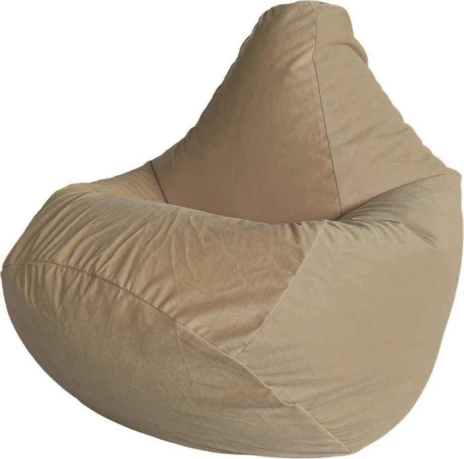 Кресло-мешок Flagman Макси XXL Г2.5-414 (Parma 1009 Cocoa, велюр)
