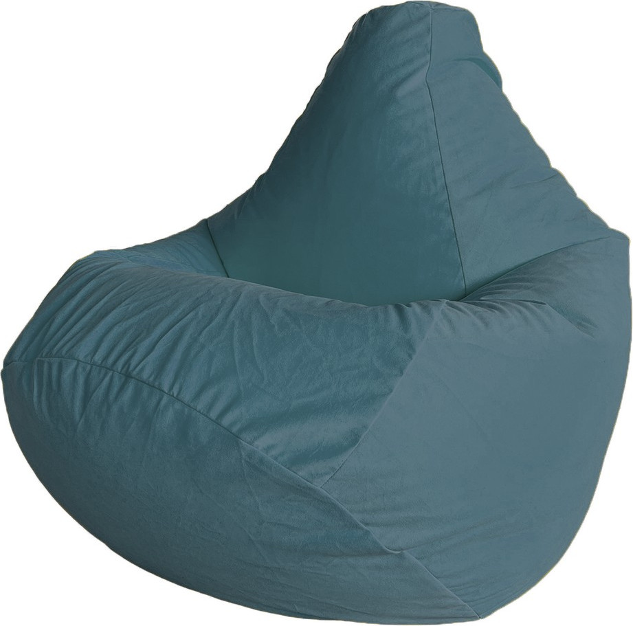 Кресло-мешок Flagman Макси XXL Г2.5-421 (Parma 1018 Marine, велюр)