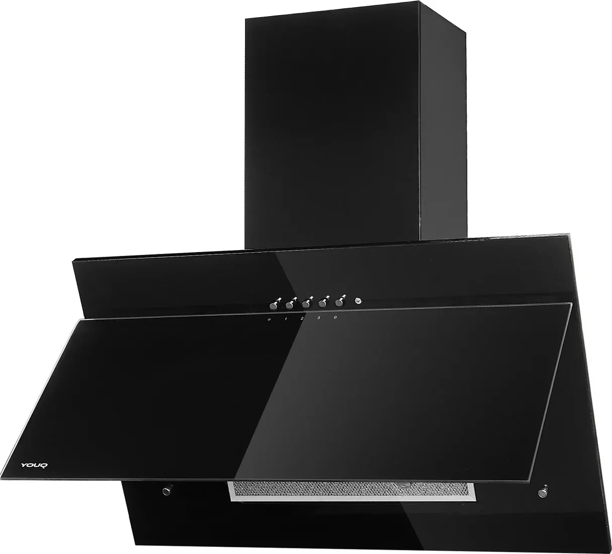 Вытяжка наклонная YOUQ Yumi WL 1080 P 60 BL (черный) — фото 3