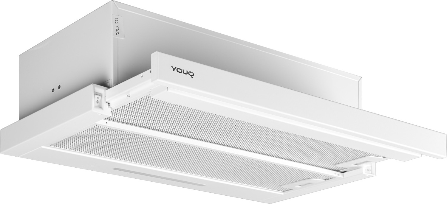 Вытяжка телескопическая YOUQ Ami BT 1080 B 60 WH (белый) — фото 2