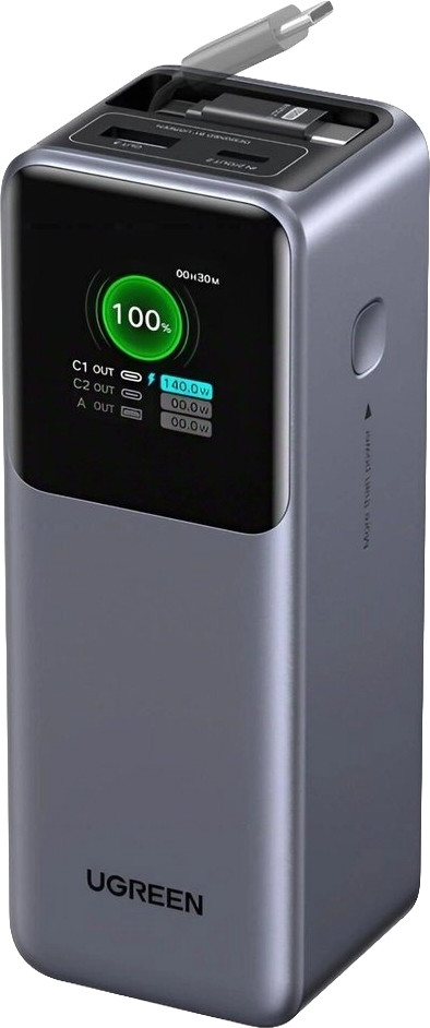 Портативное зарядное устройство Ugreen PB726 20000mAh / 95670B (серый)