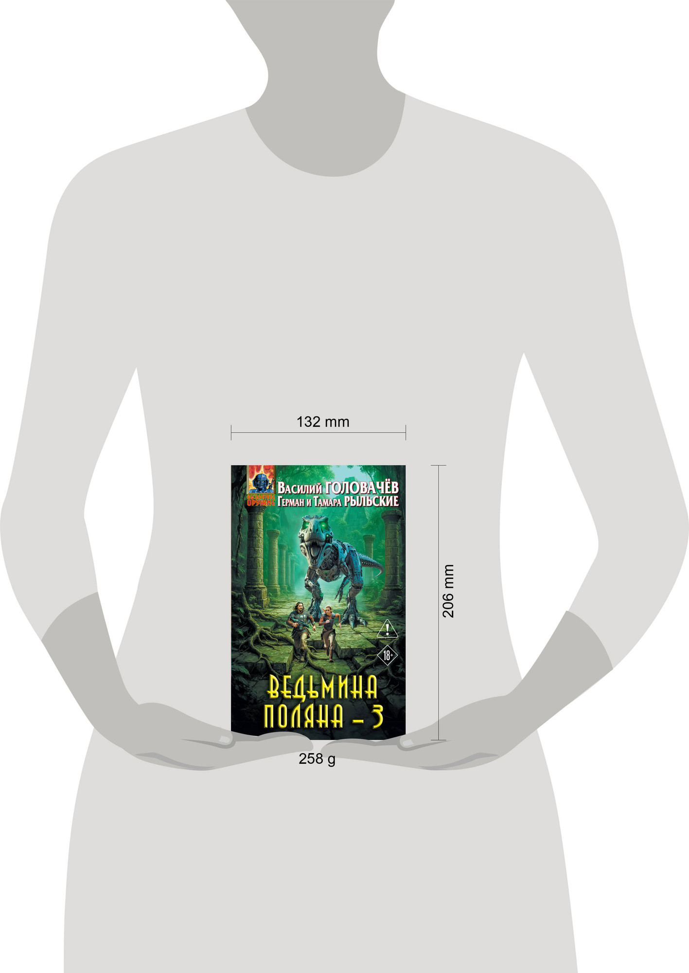 Художественная книга Эксмо Ведьмина поляна 3 (Головачев В. и др. 9785042252488) — фото 4