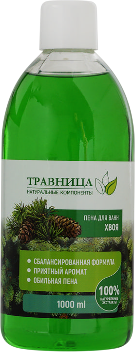 Пена для ванны Травница Хвоя (1л)