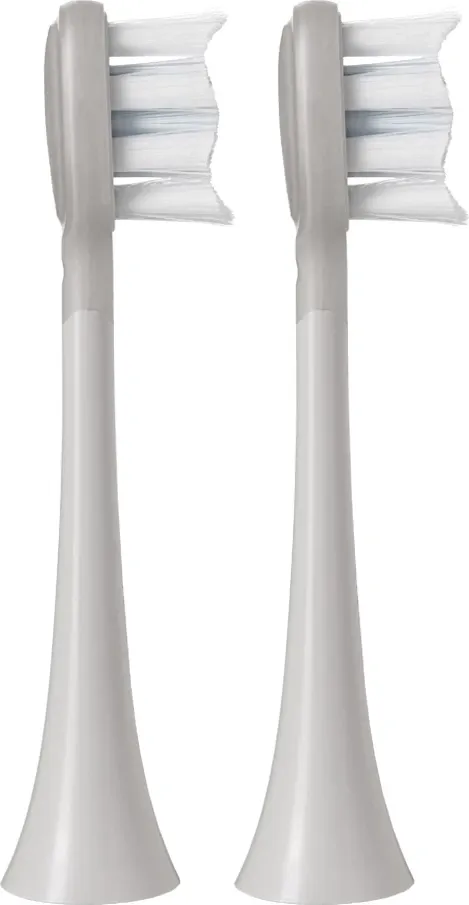 Набор насадок для зубной электрощетки Revyline RL 066 / 9090 (2шт, бежевый) — фото 3