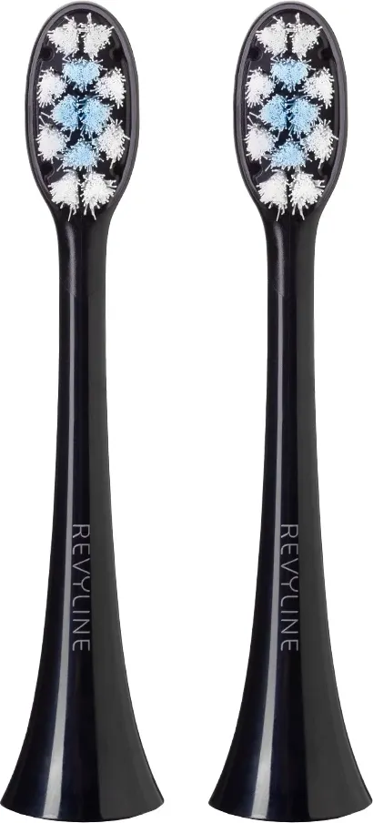 Набор насадок для зубной электрощетки Revyline RL 066 / 9091 (2шт, черный) — фото 2