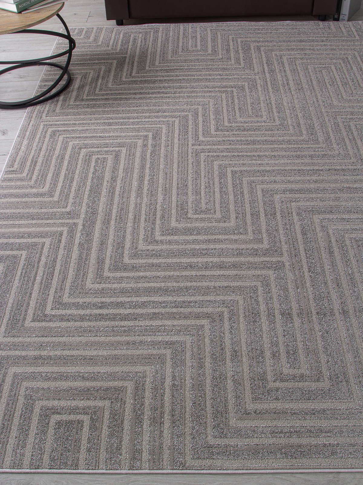 Ковер Merinos Dios F412-STAN-LIGHT GRAY (2x4) — фото 5