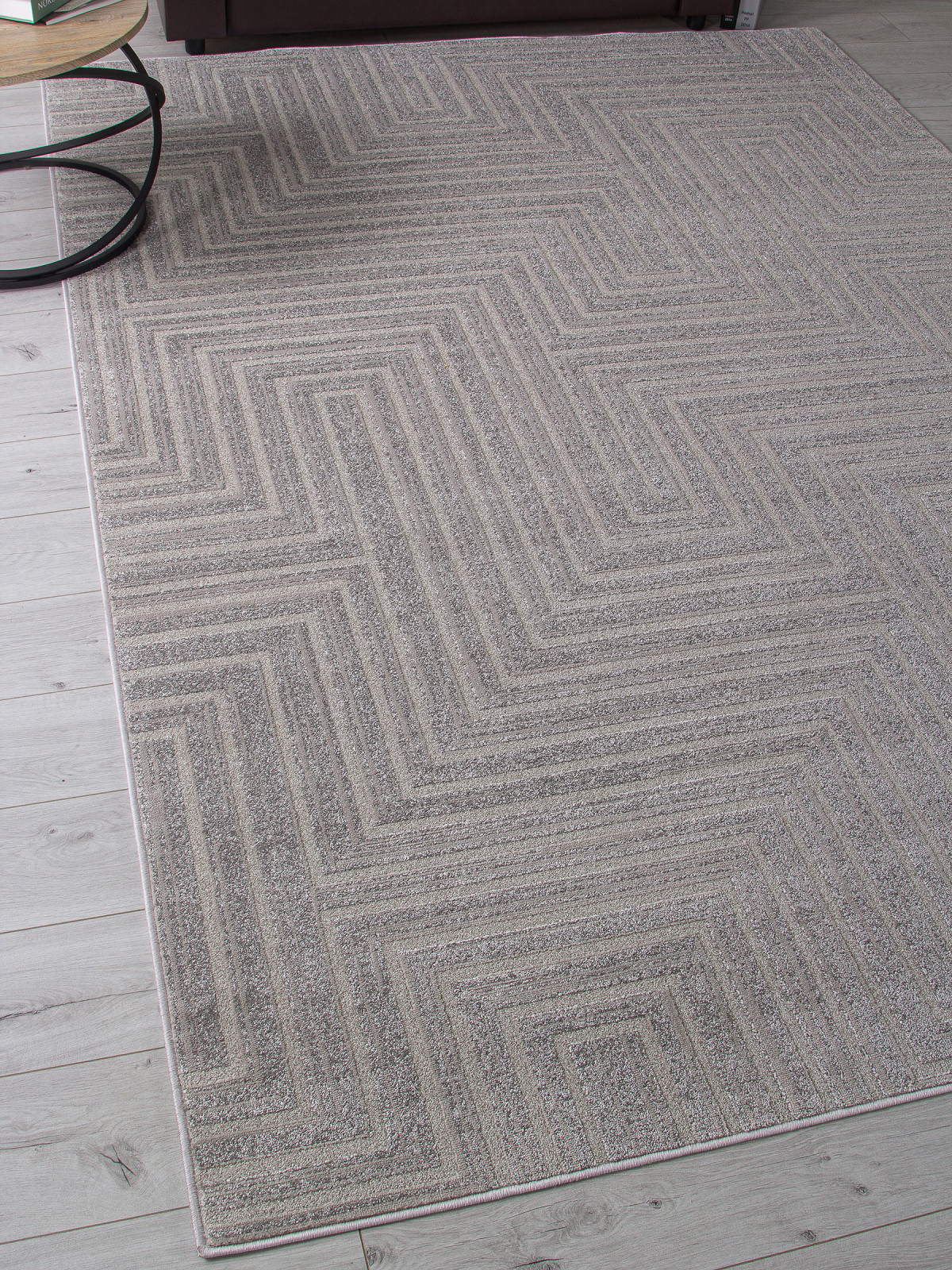 Ковер Merinos Dios F412-STAN-LIGHT GRAY (2x4) — фото 4