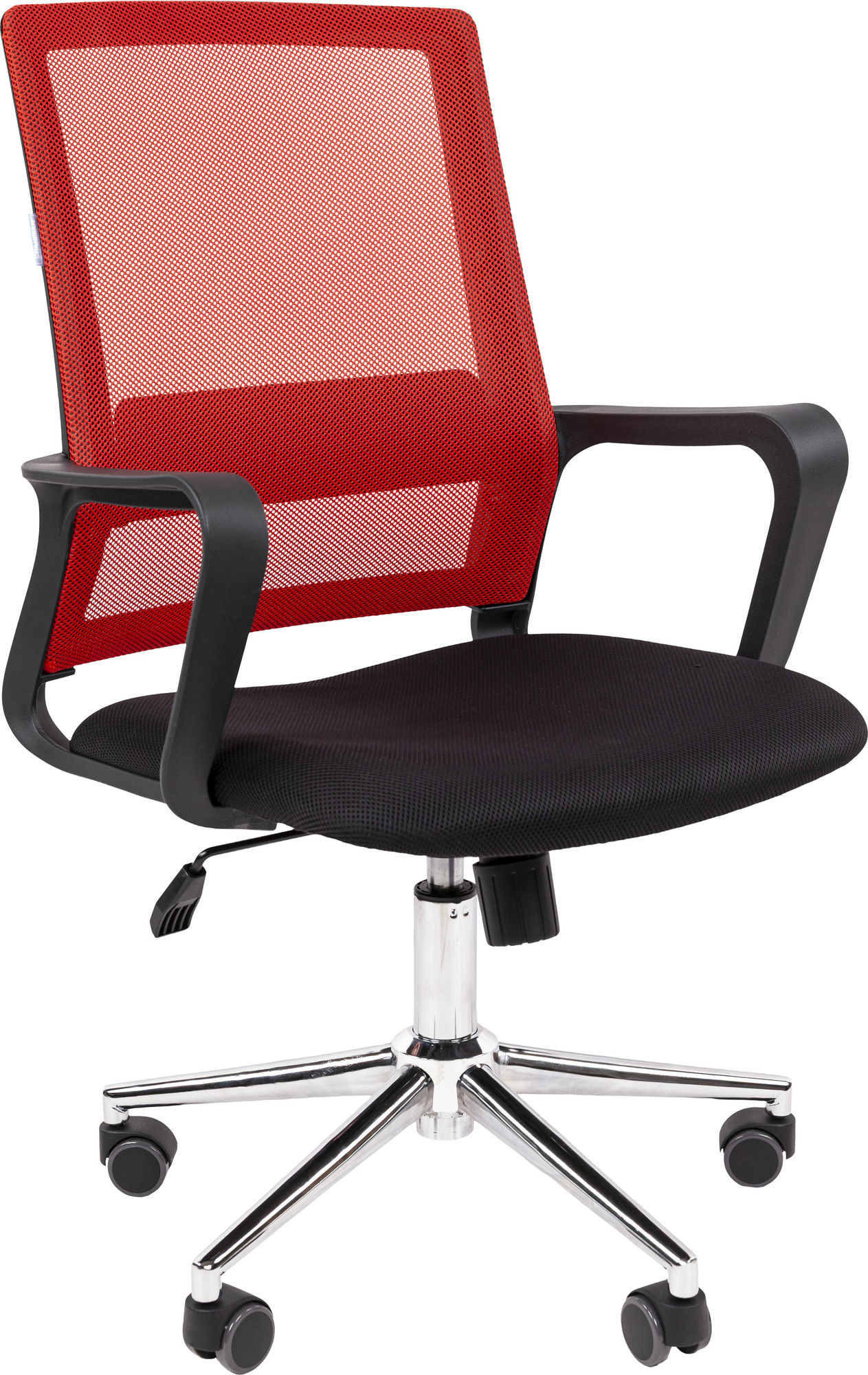 Кресло офисное Chairman 606 TW (красный хром)