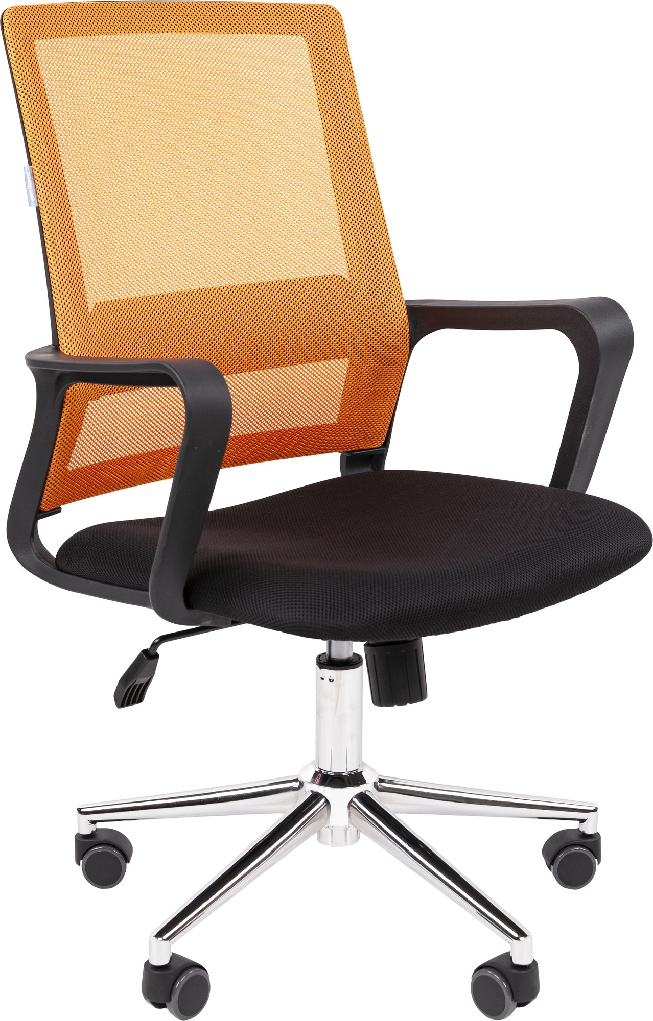 Кресло офисное Chairman 606 TW (оранжевый хром)