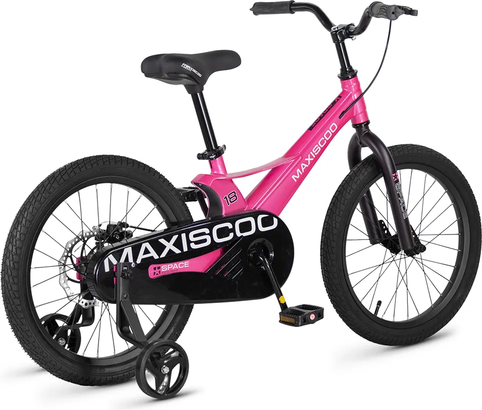 Детский велосипед Maxiscoo Space Базовый 2026 / MSC-S1853B (18, розовый глянцевый, разобранный, в коробке) — фото 4