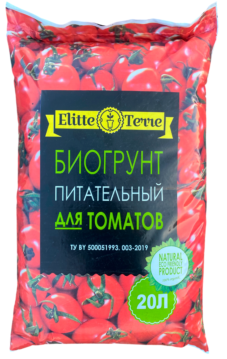 Грунт для растений Elitte Terre Для томатов питательный (20л)