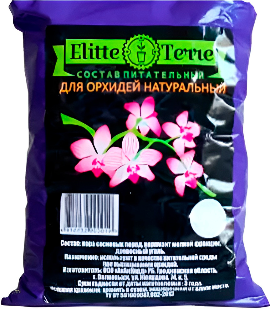 Субстрат Elitte Terre Состав питательный для орхидей (3л)