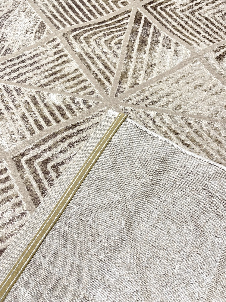 Ковер Sahan Alvita 7581A-S-BEIGE-BEIGE V60 (1х2) — фото 2