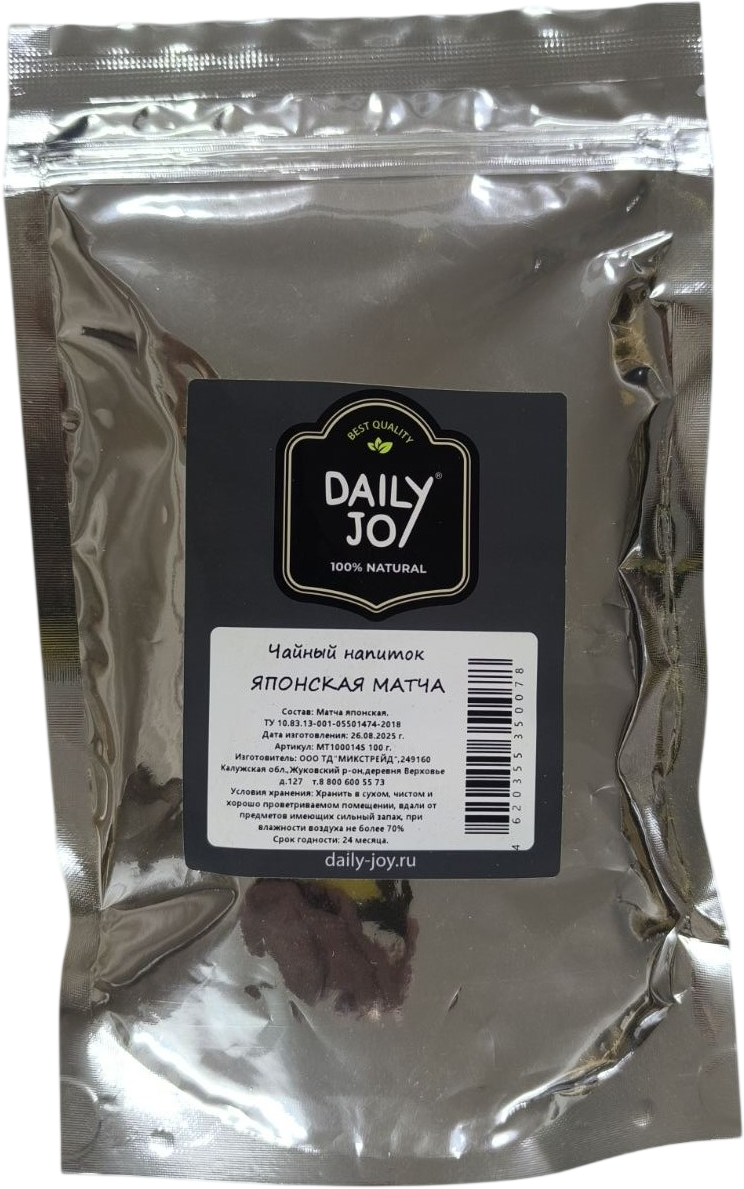 Чайный напиток DAILY JOY Матча японская классик (100г)