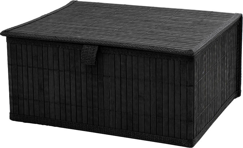 Корзина Natural House Бамбук 320x250x150 / Shan-22L (черный)
