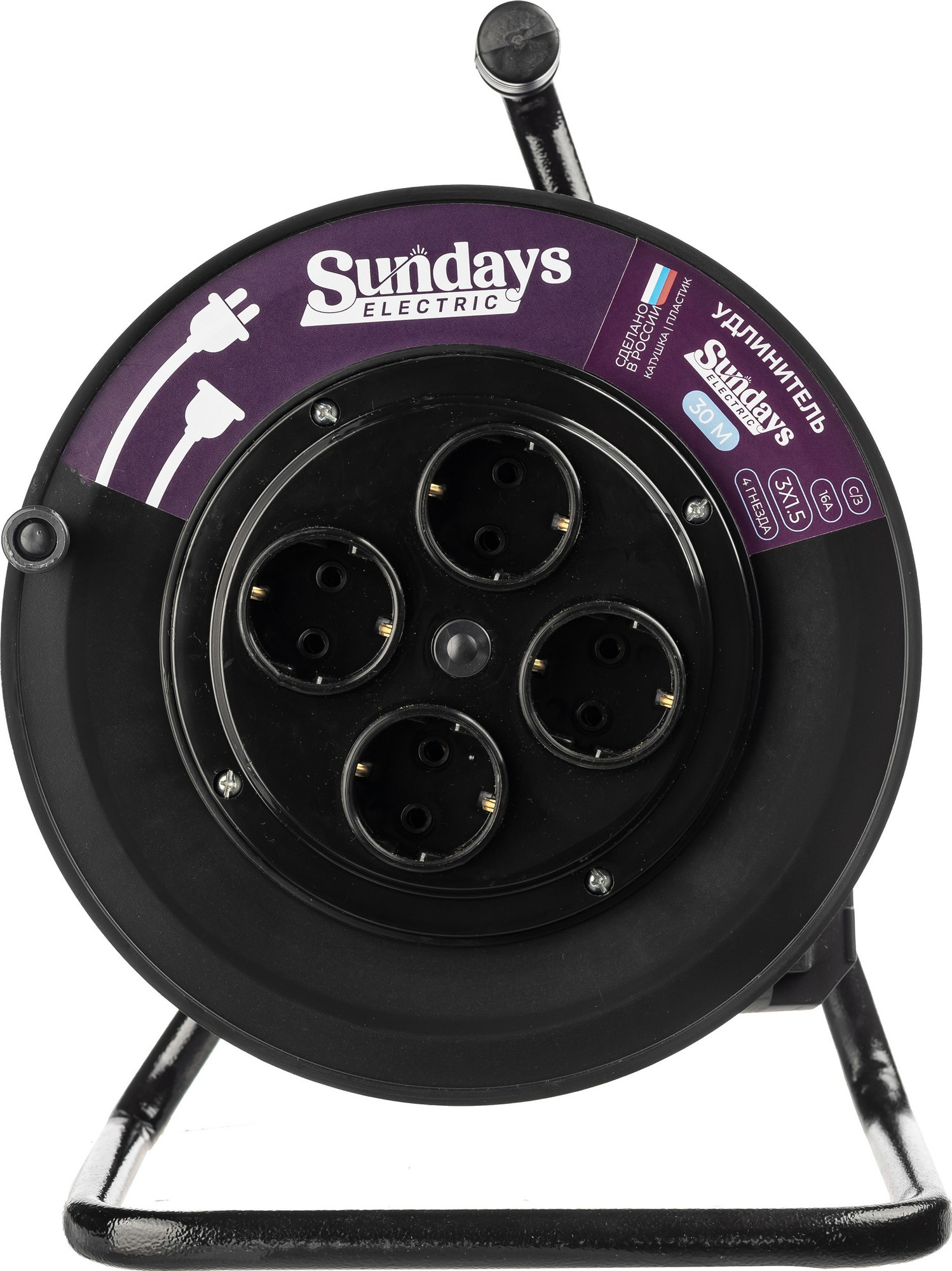 Удлинитель на катушке Sundays Electric УКП04-2806 (30м) — фото 3