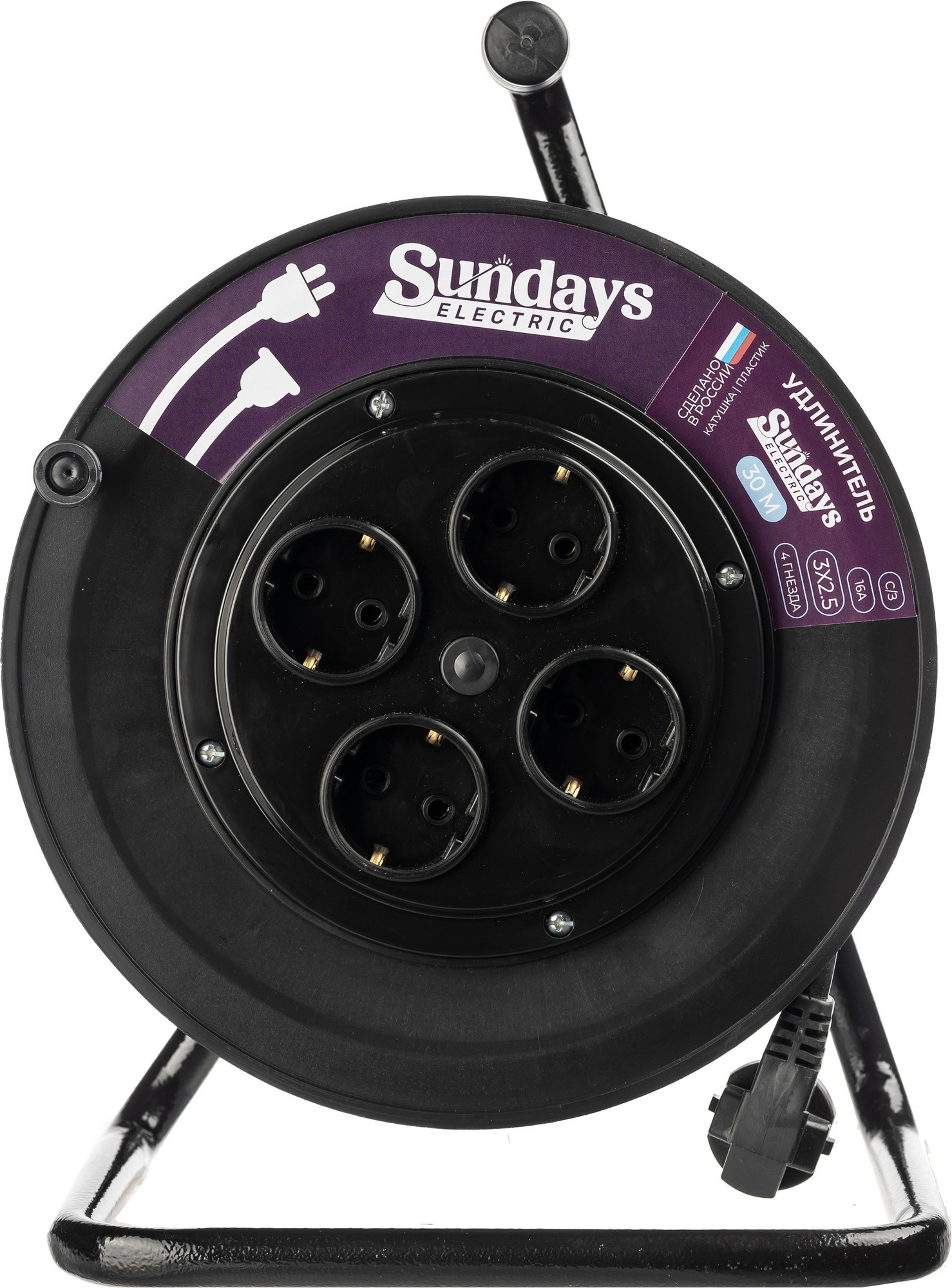 Удлинитель на катушке Sundays Electric УКП04-2851 (30м) — фото 3