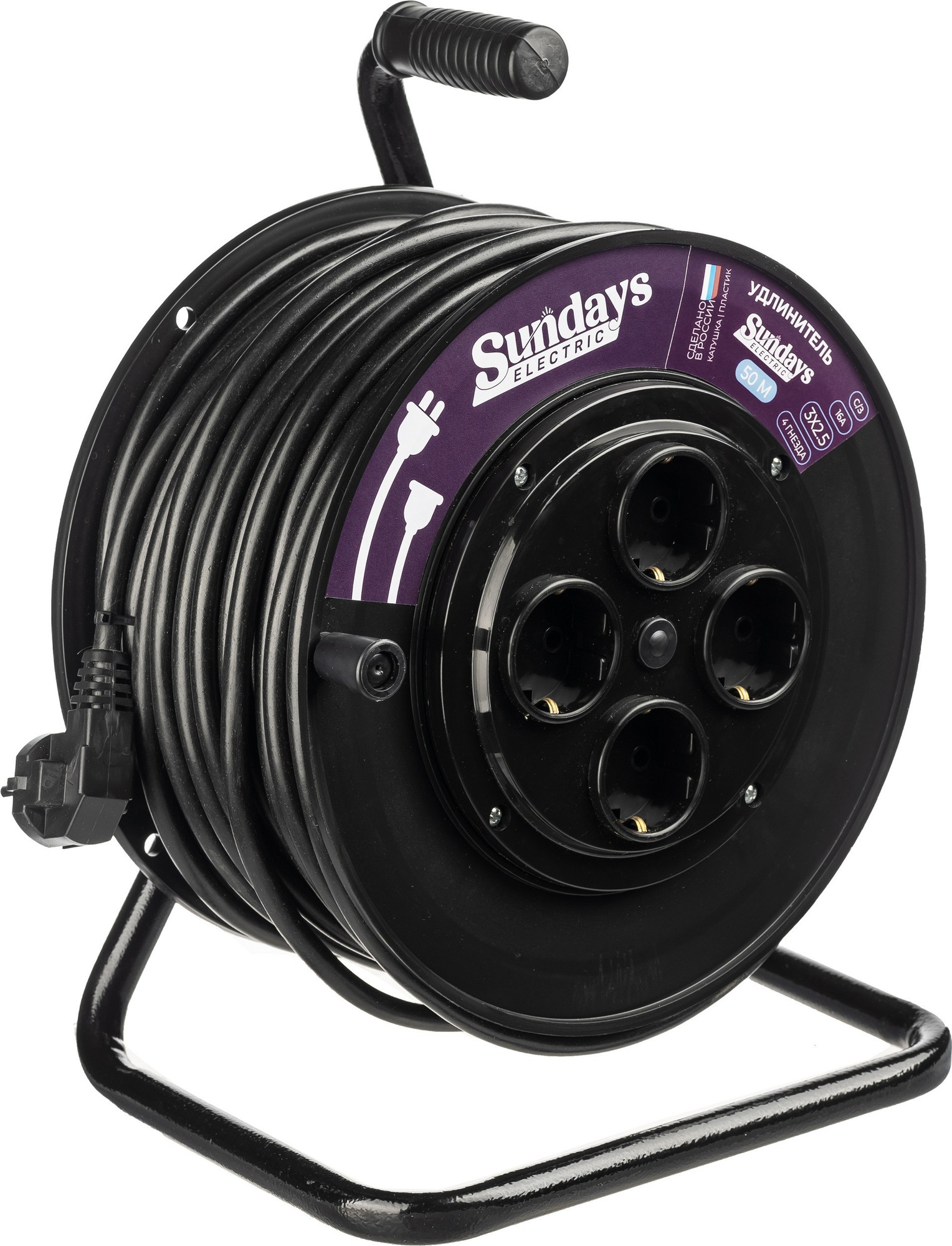 Удлинитель на катушке Sundays Electric УКП04-2875 (50м)