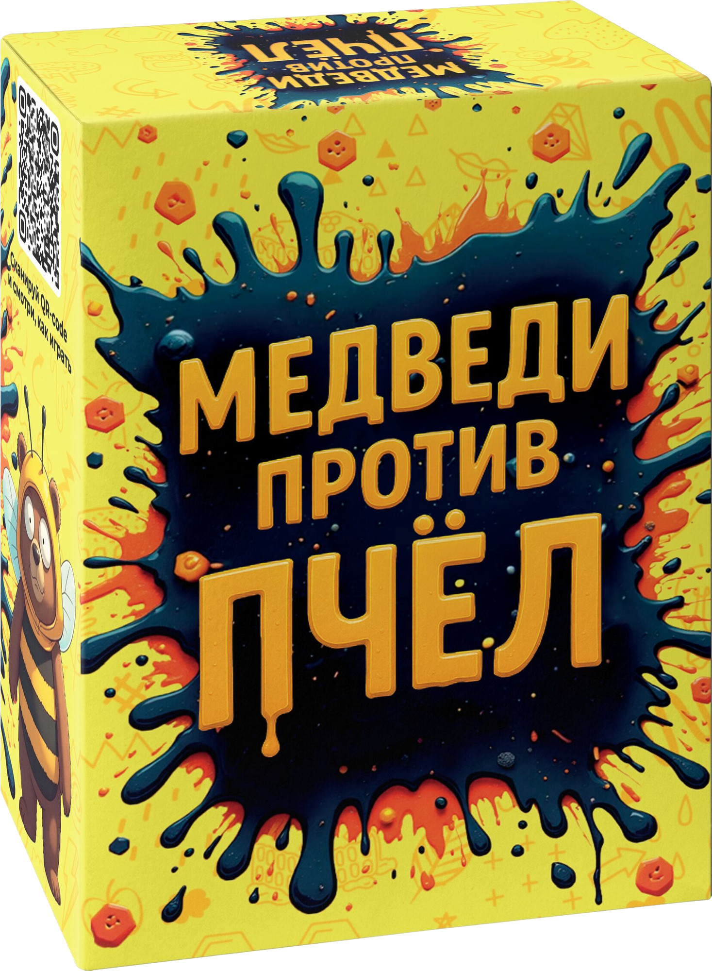 Настольная игра Game Hub Медведи против пчел / 240