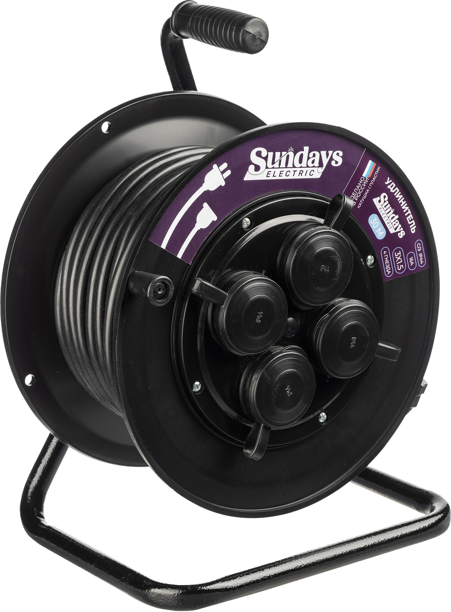Удлинитель на катушке Sundays Electric УКП4404-3001 (30м)