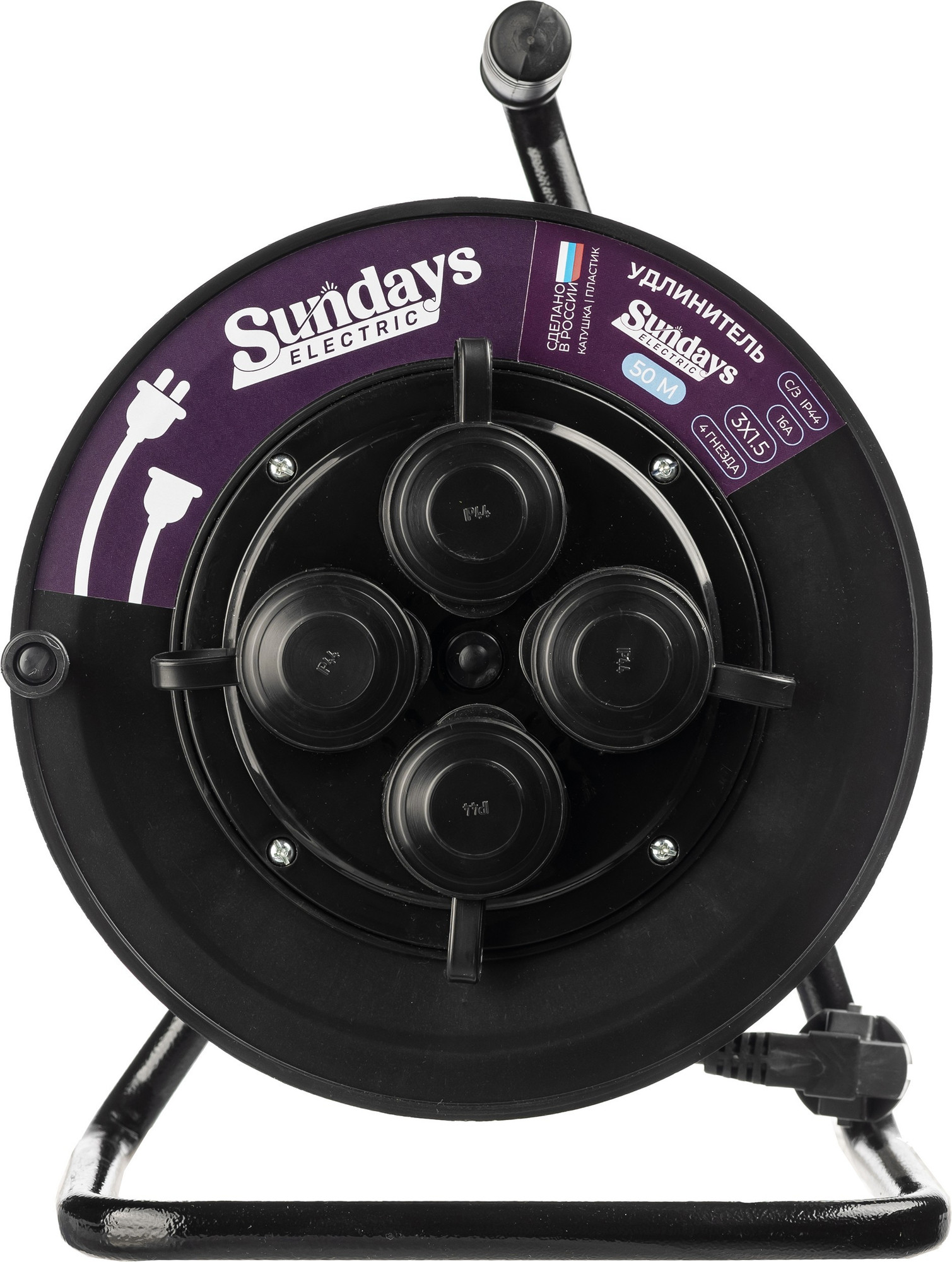Удлинитель на катушке Sundays Electric УКП4404-3025 (50м) — фото 3