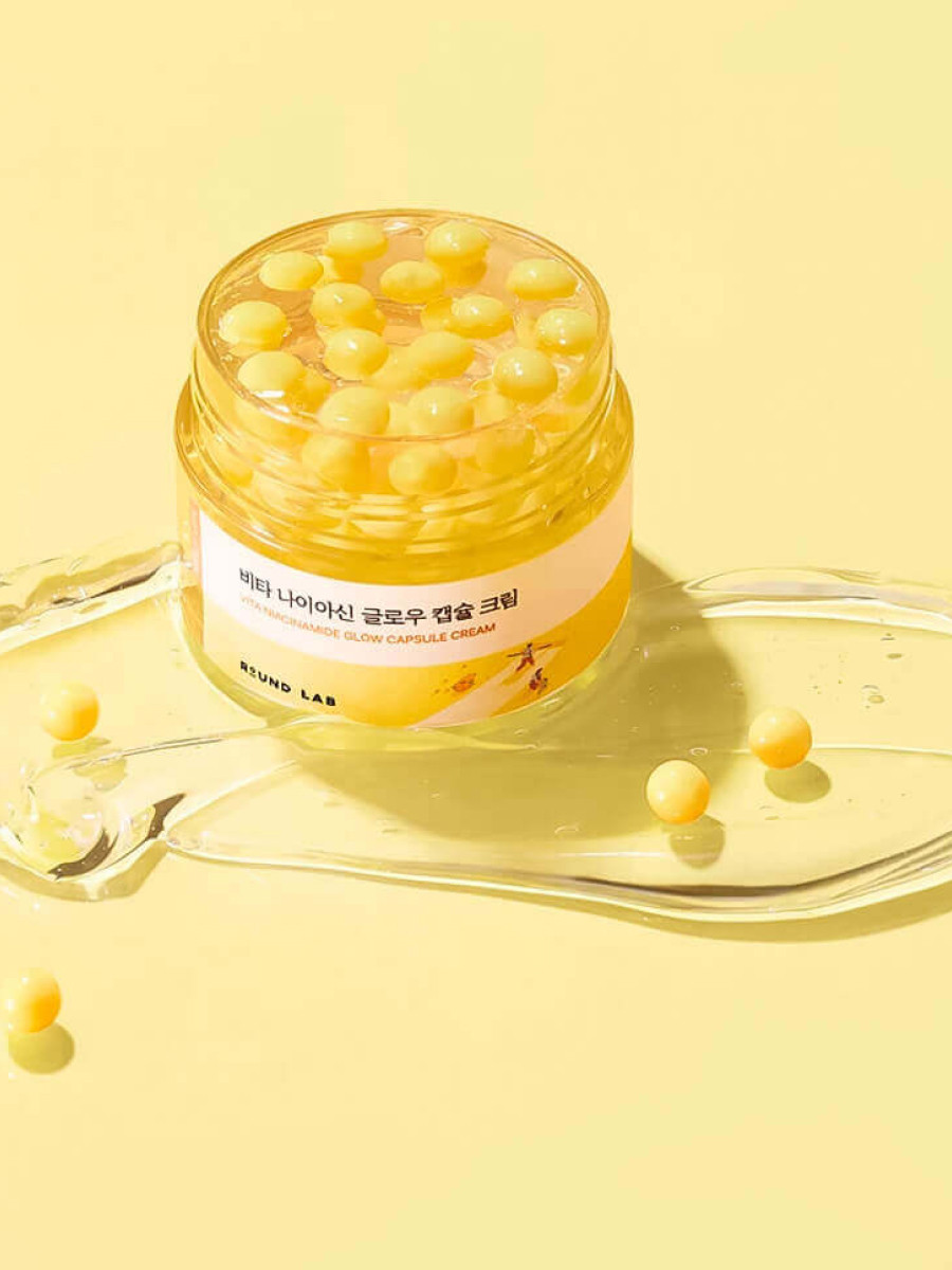 Крем для лица Round Lab Vita Niacinamide Glow Capsule Cream (50мл) — фото 5