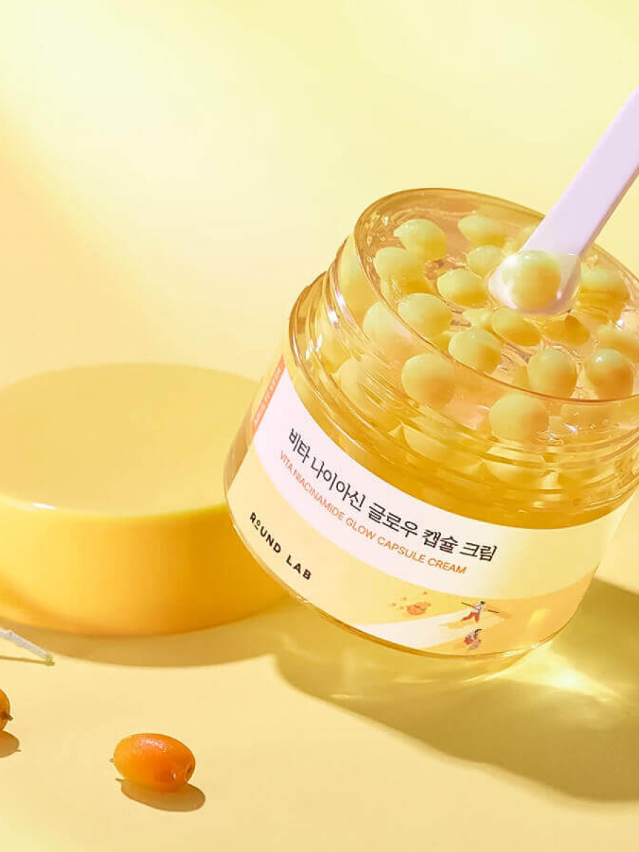 Крем для лица Round Lab Vita Niacinamide Glow Capsule Cream (50мл) — фото 2