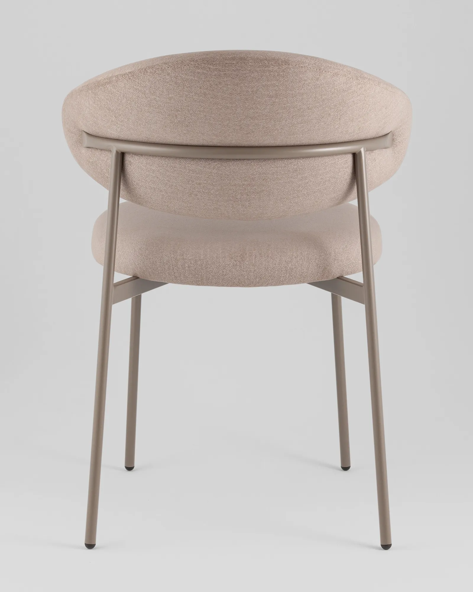 Стул Stool Group Evan (велюр бежевый/бежево-серый) — фото 4
