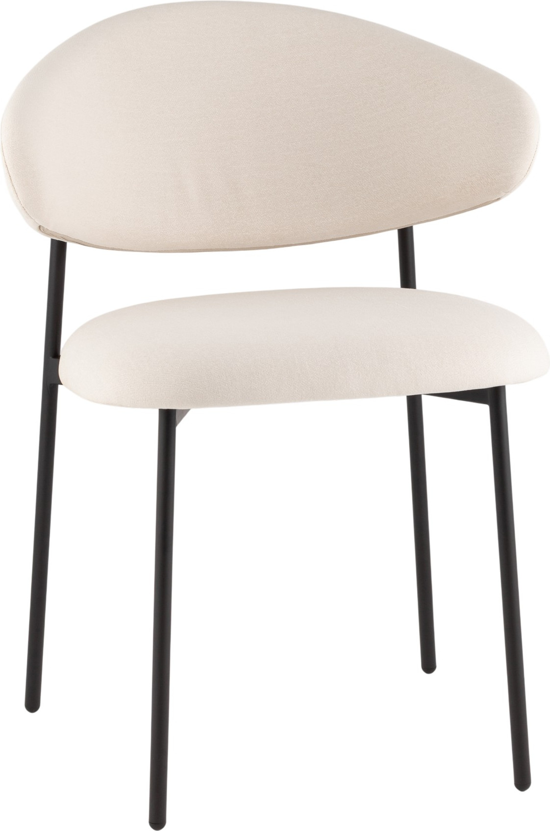 Стул Stool Group Evan (велюр молочный)